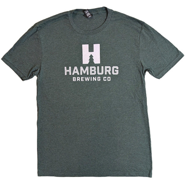 Heather Green Logo Tee